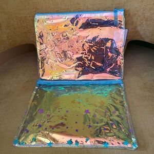 Set of 2 Sunny Life See Thru Pouch with Zipper